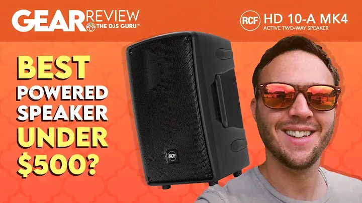 Best 10" Powered Speaker under $600? | RCF HD-10A MK4 Review and Demo