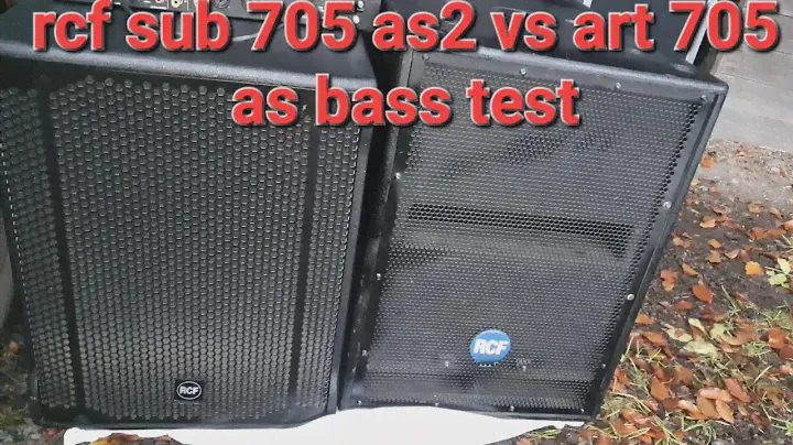 rcf sub 705 as2 vs art 705 as bass test